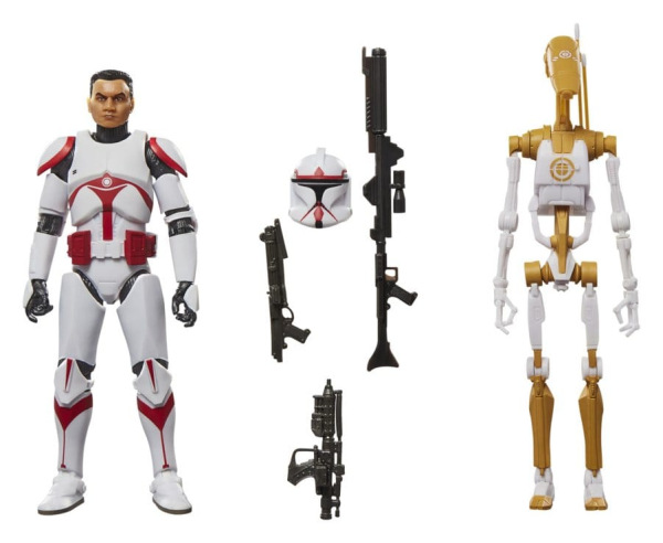 Star Wars: Battlefront II Black Series Action Figure 2-Pack Phase I Assault Trooper & Battle Droid O 14