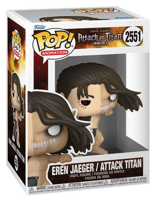 Attack on Titan POP! Animation Vinyl Figure Split- Attack Titan 9 cm 1