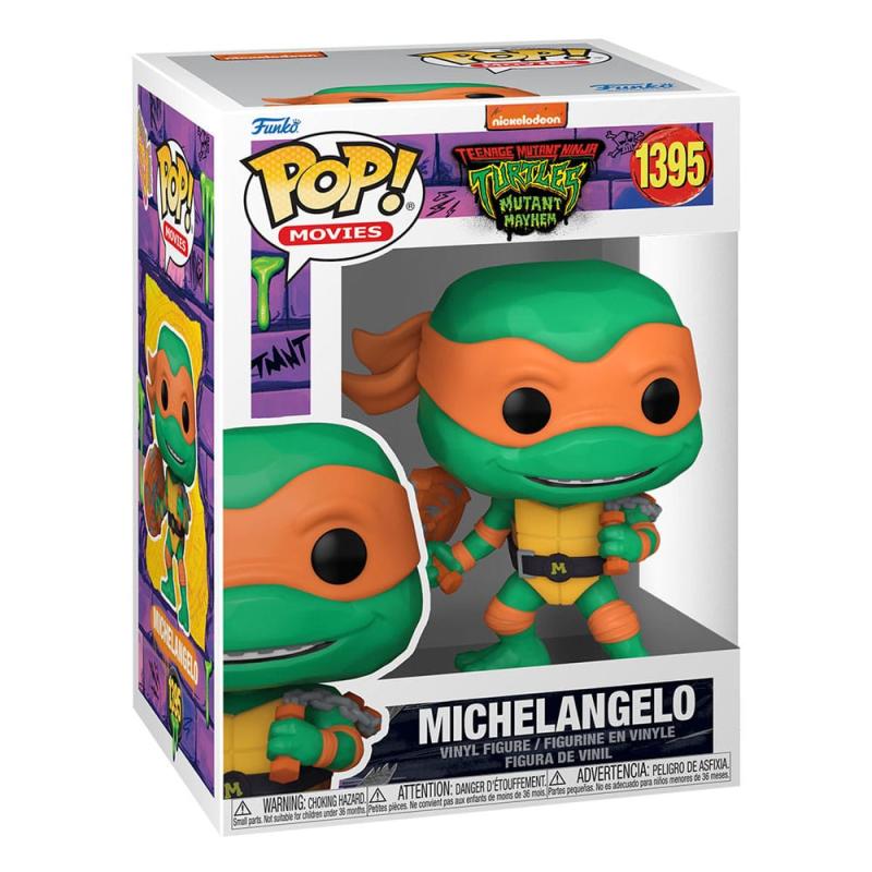 Teenage Mutant Ninja Turtles POP! Movies Vinyl Figure Michelangelo 9 cm