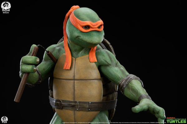 Teenage Mutant Ninja Turtles Statue 1/2 Michelangelo Deluxe Edition 84 cm 6