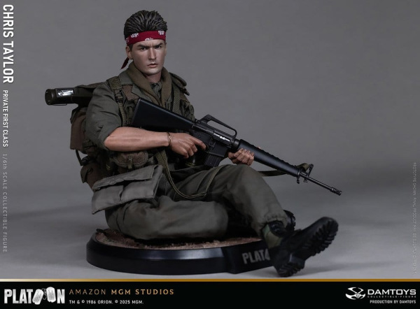 Platoon Action Figure 1/6 Chris Taylor 30 cm 9