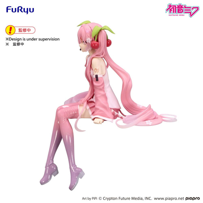 Hatsune Miku Noodle Stopper PVC Statue Sakura Miku 2026 14 cm 2