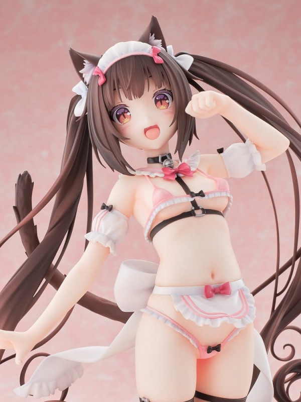 Nekopara PVC Figure 1/5.5 Chocola Micro Bikini Maid -STD Edition- 30 cm 9