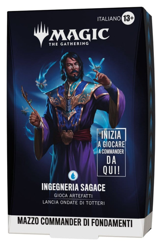 Magic the Gathering Foundations Commander Decks Case (5) italian 2