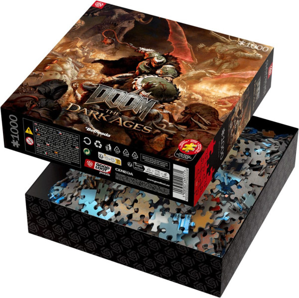 Doom The Dark Ages Puzzle Slayer's Rag (1000 pieces) 9