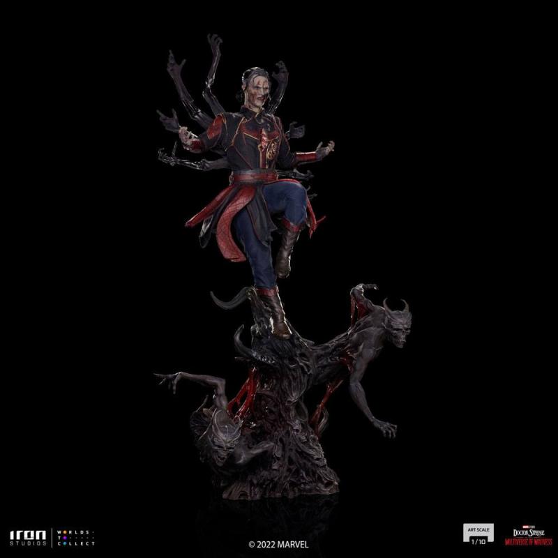 Doctor Strange in the Multiverse of Madness Art Scale Statue 1/10 Dead Defender Strange 31 cm