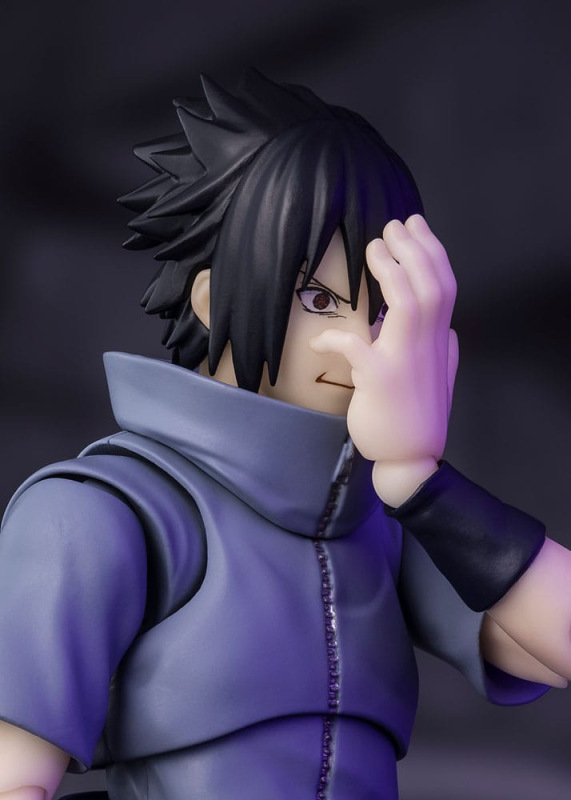 Naruto S.H.Figuarts Action Figure Sasuke Uchiha Solitary Shinobi 15 cm 4