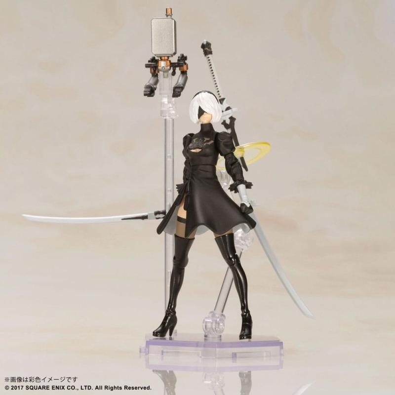 NieR Automata Action Figures Plastic Model Kit 2B & 9S 7 cm