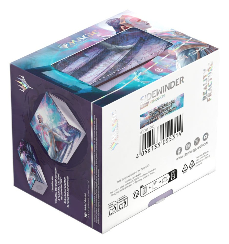 Ultimate Guard Sidewinder 100+ Xenoskin Magic: The Gathering "Reality Fracture" - Black Rare 1 13