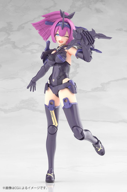 Megami Device Plastic Model Kit 1/1 Asra Archer Kizuna Shadow Edition Full Package 14 cm 11
