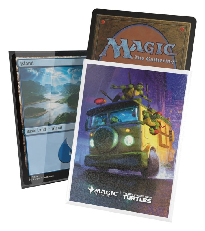 Ultimate Guard Art Sleeves Magic: The Gathering | Teenage Mutant Ninja Turtles - Turtle Van 5