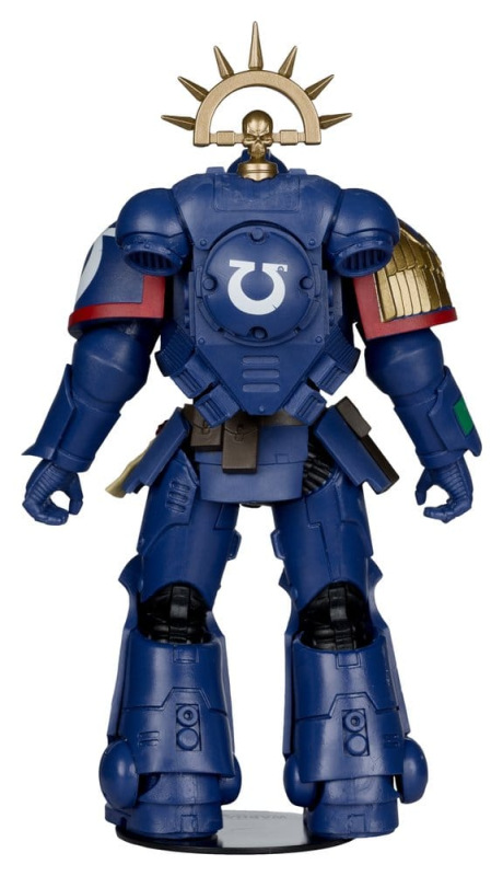 Warhammer 40,000 Total War Action Figure 3rd Company Lieutenant (Ultramarines) 18 cm 5
