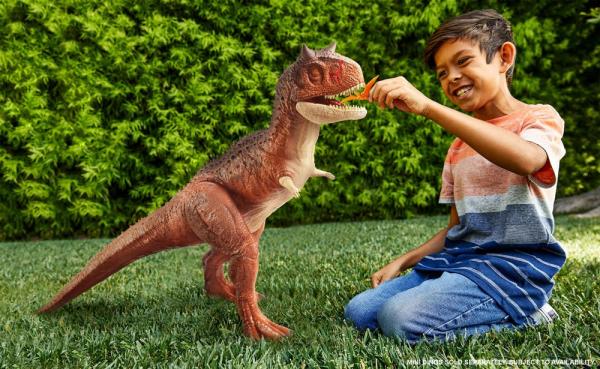Jurassic World: Super Colossal Carnotaurus Toro 41 Camp Cretaceous Action Figure - Mattel