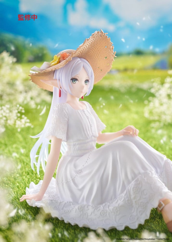 Frieren: Beyond Journey's End PVC Statue Desktop Cute Figure Frieren Summer Dress Ver. 13 cm 11