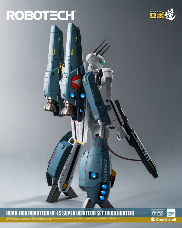 Robotech Robo-Dou Action Figure VF-1S Super Veritech Set (Rick Hunter) 20 cm 14