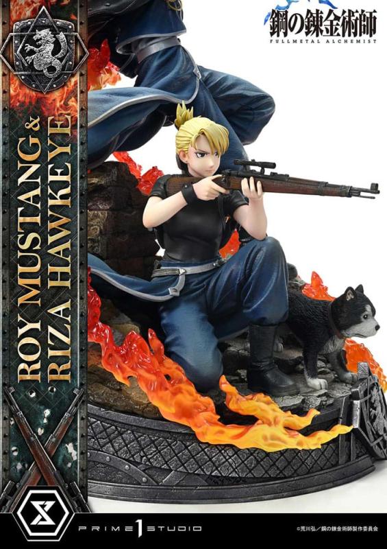 Fullmetal Alchemist Concept Masterline Statue 1/6 Roy Mustang & Riza Hawkeye Regular Version 50 cm 12