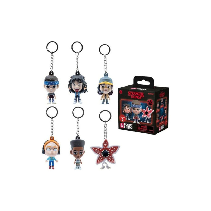 Stranger Things Pocket Hero Keychain Display (12) 3
