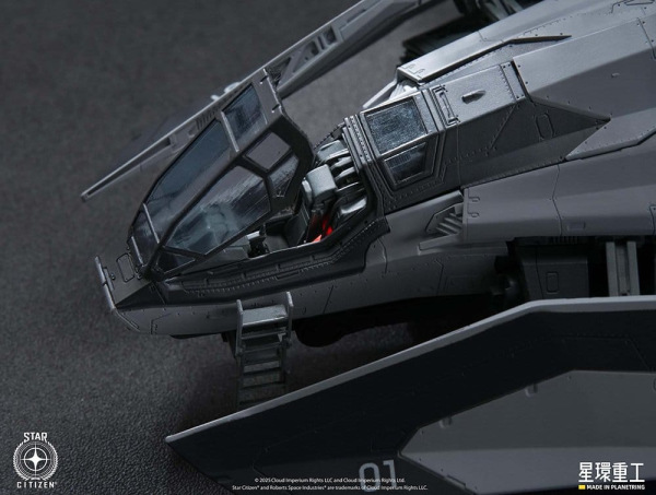 Star Citizen Pre-assembled Plastic Model Kit 1/100 Anvil F8C Lightning Pre-Assembled Finished Model 4