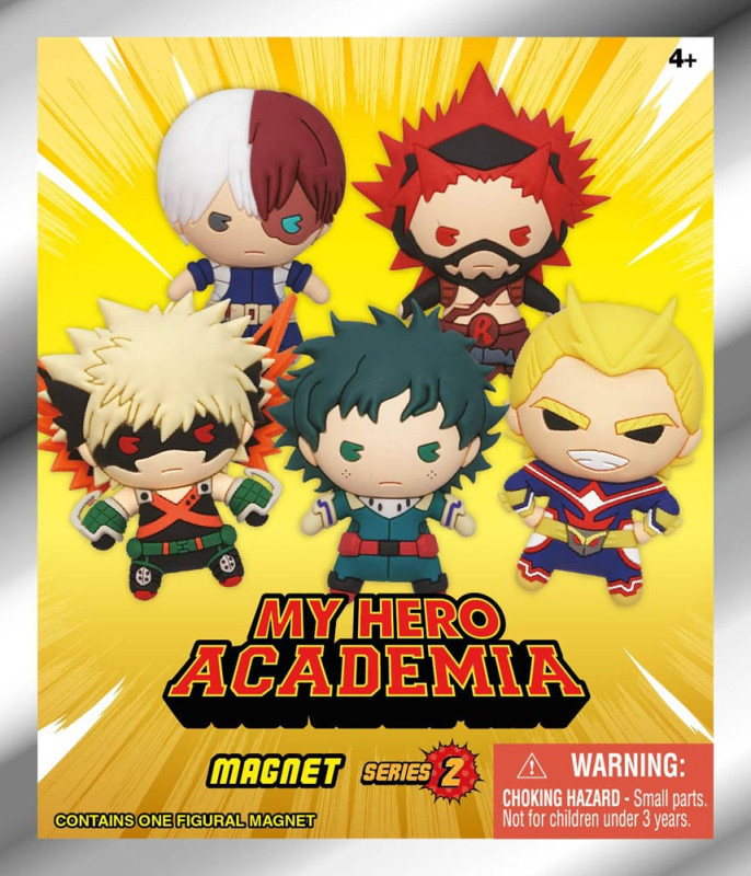 My Hero Academia 3D Magnets Series 2 Display (12) 1