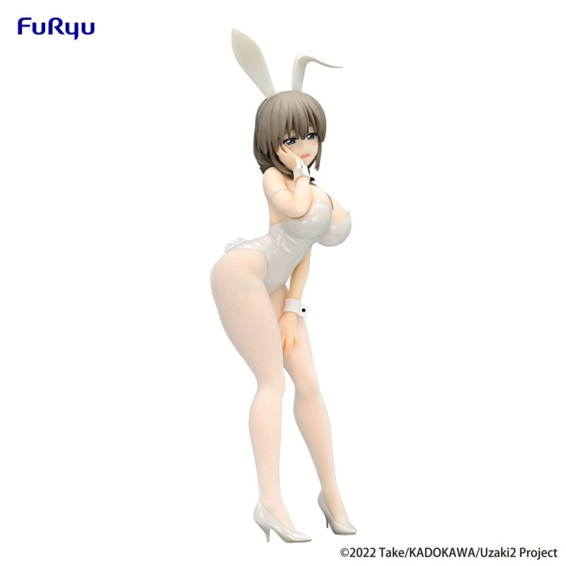 Uzaki-chan Wants to Hang Out! BiCute Bunnies PVC Statue Tsuki Uzaki White Pearl Ver. 29 cm 7