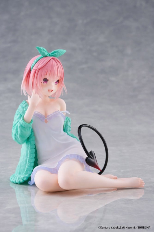 To Love-Ru Desktop Cute PVC Figure Momo (Roomwear Ver.) 13 cm 4