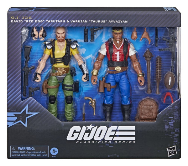 G.I. Joe Classified Series Action Figure 2-Pack #193 David "Red Dog" Taputapu & Varujan "Taurus" Ayv 6