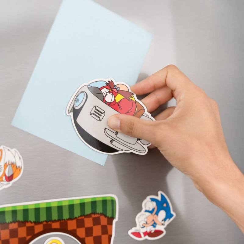 Sonic Die-Cut Magnet Set 5