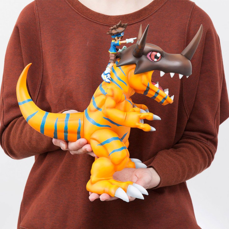 Digimon Adventure G.E.M. Series PVC Statue Greymon & Taichi 25 cm 7