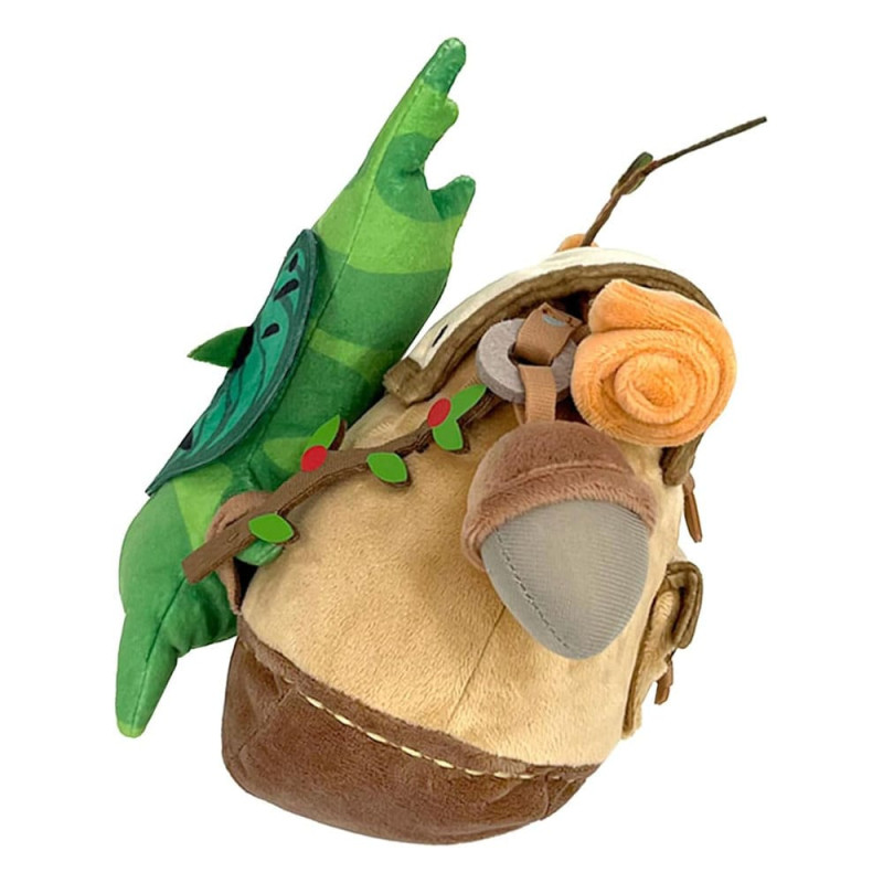 The Legend of Zelda: Tears of the Kingdom Plush Figure ZP04 Korok with Backpack Brown 17 cm 2