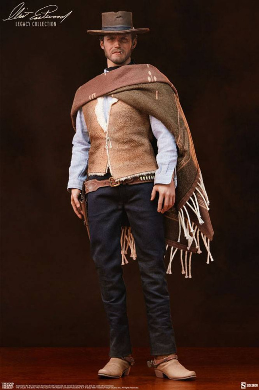 The Good, The Bad and the Ugly Clint Eastwood Legacy Collection Action Figure 1/6 The Man With No Na 3
