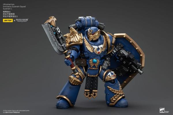 Warhammer The Horus Heresy Action Figure 1/18 Ultramarines Invictarus Suzerain Squad Suzerain 1 12 c