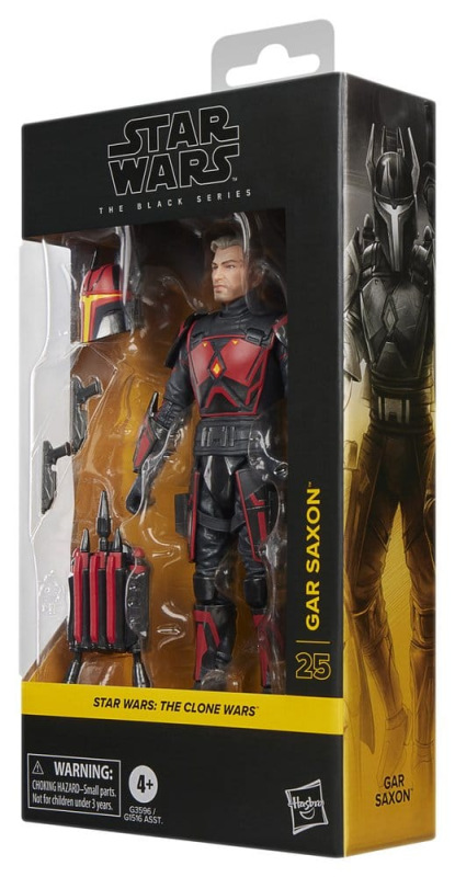 Star Wars: The Clone Wars Black Series Action Figure Gar Saxon 15 cm 2