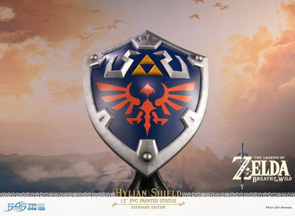 The Legend of Zelda Breath of the Wild PVC Statue Hylian Shield Standard Edition 29 cm 5