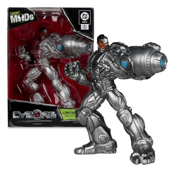 DC Direct Collector Vinyl Statue Cyborg 12 cm 2