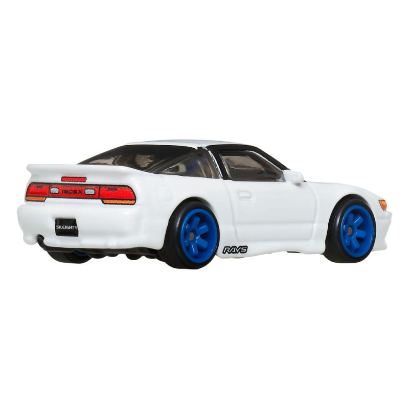 Hot Wheels Premium Car Culture Diecast Vehicle 2-Pack 1/64 '96 Nissan 180SX Type X & Nissan SilEight 10