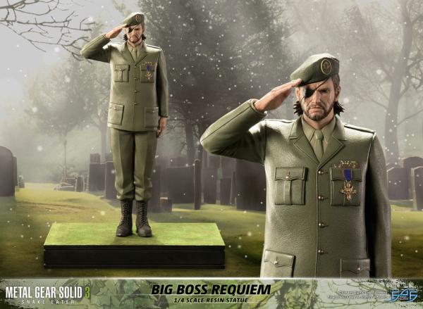 Metal Gear Solid 3: Snake Eater Statue 1/4 Big Boss Requiem 55 cm