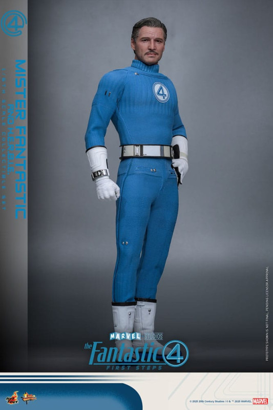The Fantastic Four: First Steps Movie Masterpiece Action Figure 2-Pack 1/6 Mister Fantastic & H.E.R. 6