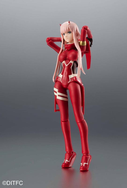 Darling in the Franxx S.H. Figuarts x The Robot Spirits Action Figure Zero Two & Strelizia 5th Anniv