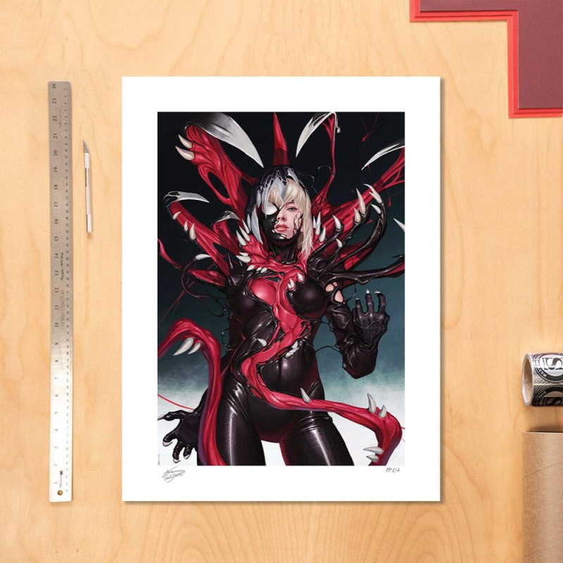 Marvel Art Print Gwenom vs. Carnage (King in Black: Gwenom vs. Carnage #1 (2021)) 61 x 45 cm - unfra 1