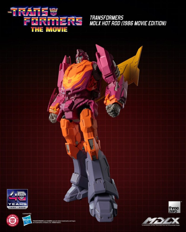 Transformers MDLX Action Figure Hot Rod (1986 Movie Edition) 18 cm 2