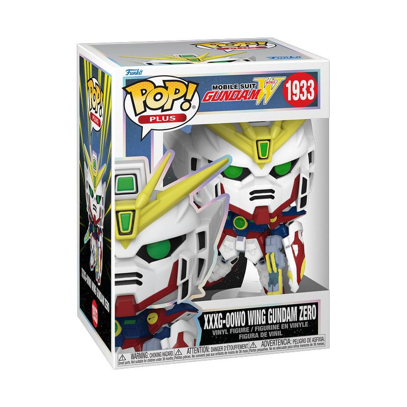 Gundam Wing POP! Plus Animation Vinyl Figure Wing Gundam Zero 9 cm 1