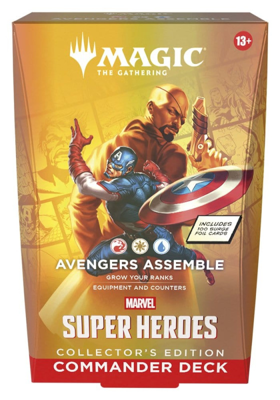 Magic the Gathering Marvel Super Heroes Collector's Edition Commander Decks Case (4) english 2