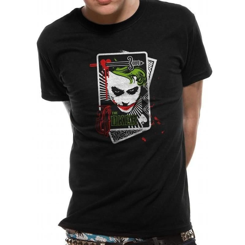 The Dark Knight T-Shirt Playing Card Size XXL 1