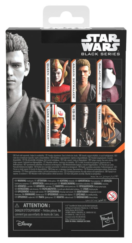 Star Wars Episode II Black Series Action Figure Anakin Skywalker (Padawan) 15 cm 6