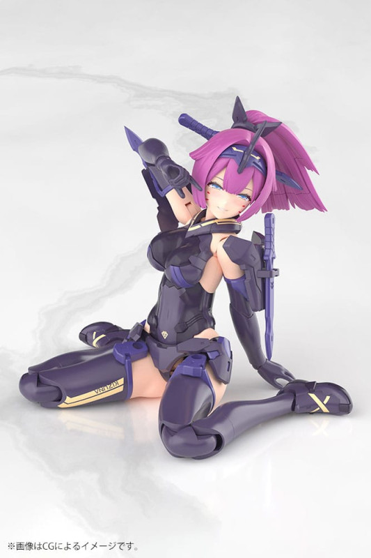 Megami Device Plastic Model Kit 1/1 Asra Archer Kizuna Shadow Edition Full Package 14 cm 12