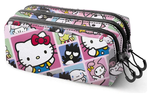 Sanrio Fan Trick Pencil case 2.2 Hello Kitty Panels Multicolour