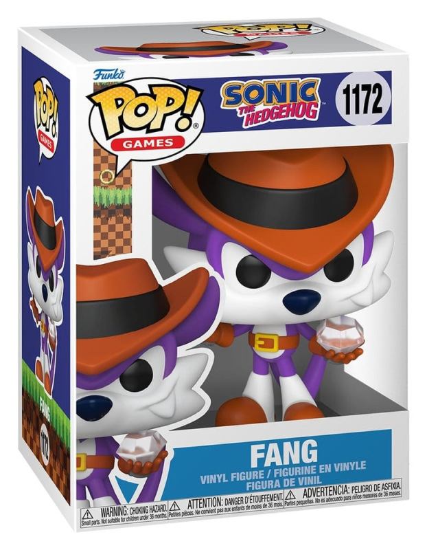 Sonic - The Hedgehog POP! Movies Vinyl Figures Fang the Hunter 9 cm 1