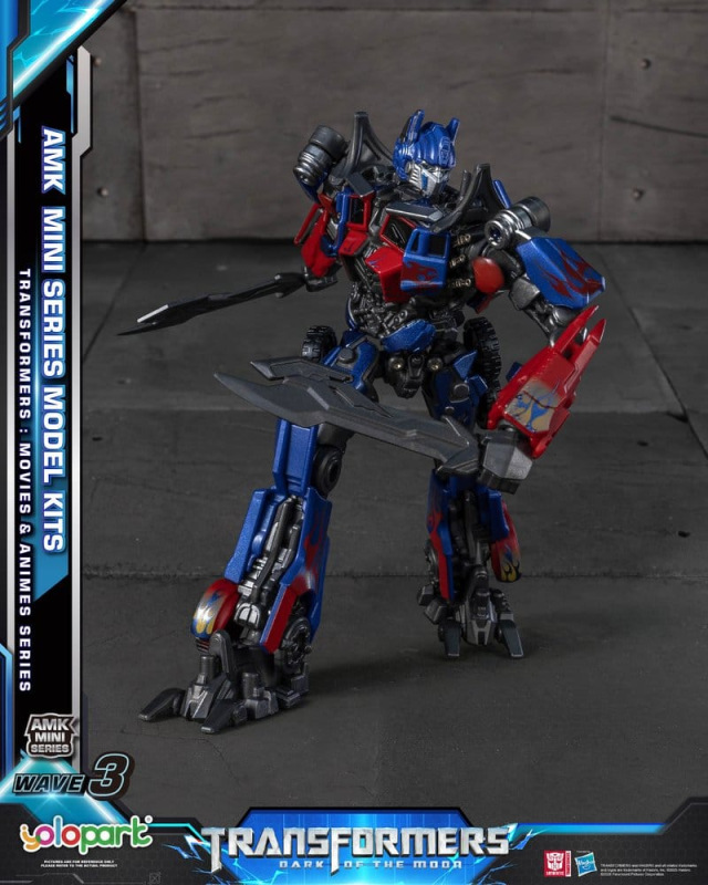 Transformers Generation One AMK Mini Series Plastic Model Kit Wave 3 Optimus Prime TF 3 11 cm 1