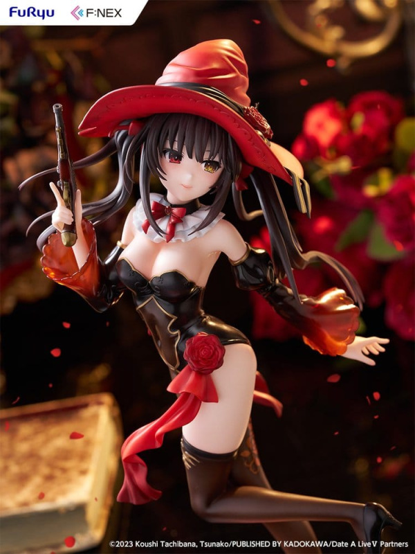 Date A Live V F:Nex PVC Figure 1/7 Kurumi Tokisaki Witch Style ver. 25 cm 11
