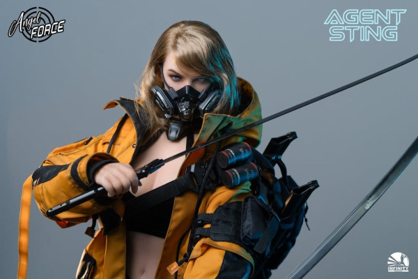 Angel Force Silicone Action Figure 1/3 Agent Sting 70 cm 4